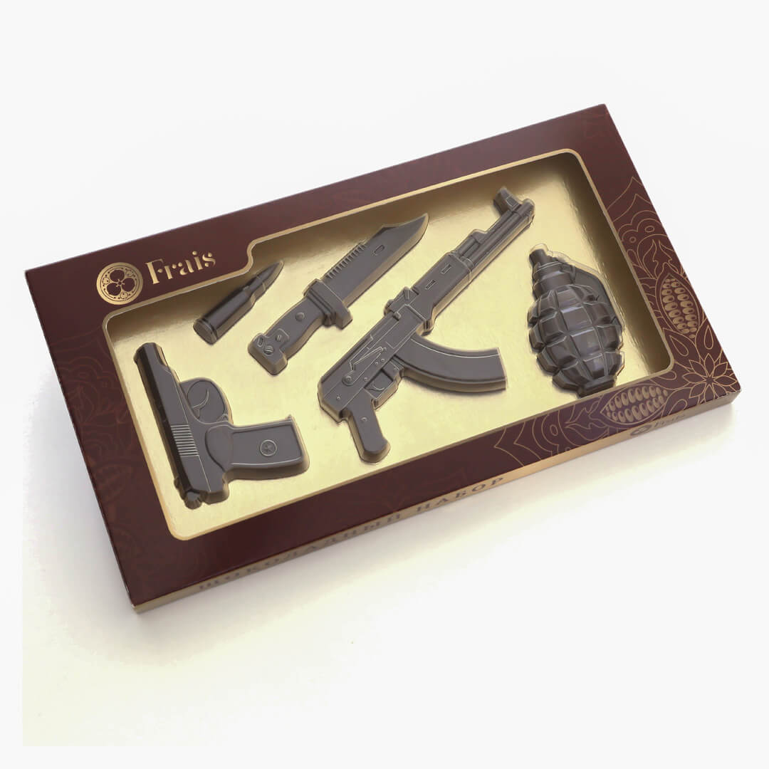 картинка Набор шоколадный, Оружие от магазина Frais